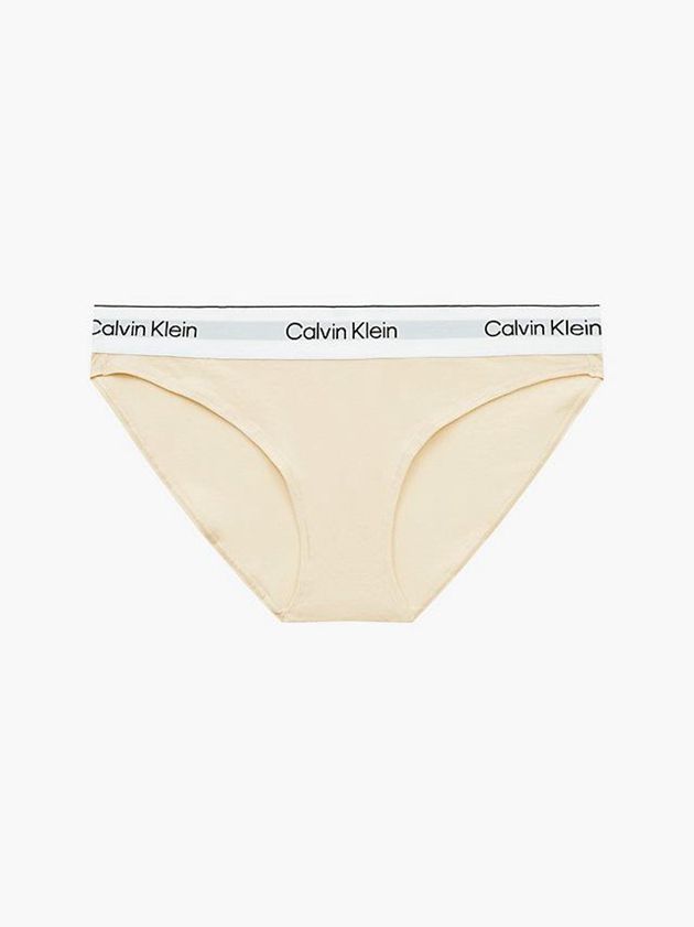 Calvin Klein USA Bikini - Modern Cotton Womens Briefs Beige 4952708-YW